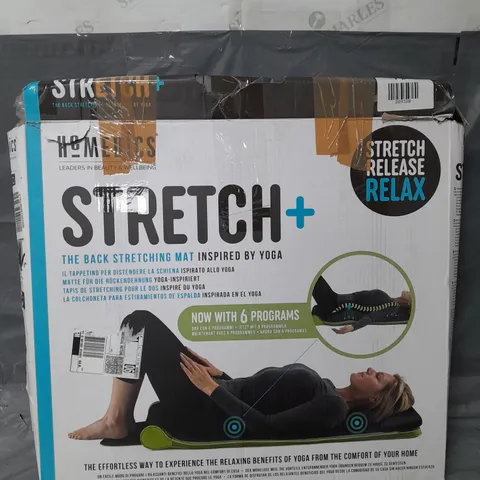 BOXED HOMEDICS STRETCH + THE BACK STRETCHING YOGA MAT INSPIRED BY YOGA