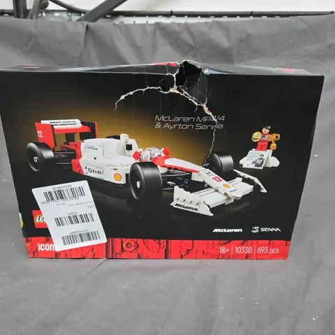 BOXED LEGO MCLAREN MP4 & AYRTON SENNA 10330