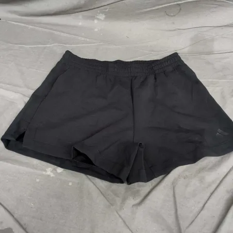 ADIDAS MEN'S BLACK ATHLETIC SHORTS – SIZE XL