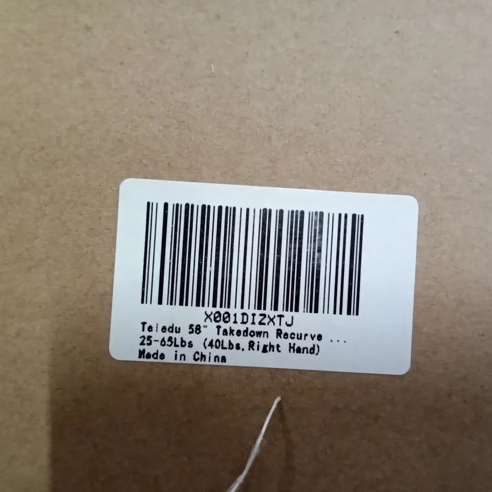 PALLET OF ASSORTED ITEMS INCLUDING FIDUSPORT YOGA MAT, MOUNTAINTOP BACKPACK, TEIEDU 58" RECURVE BOW