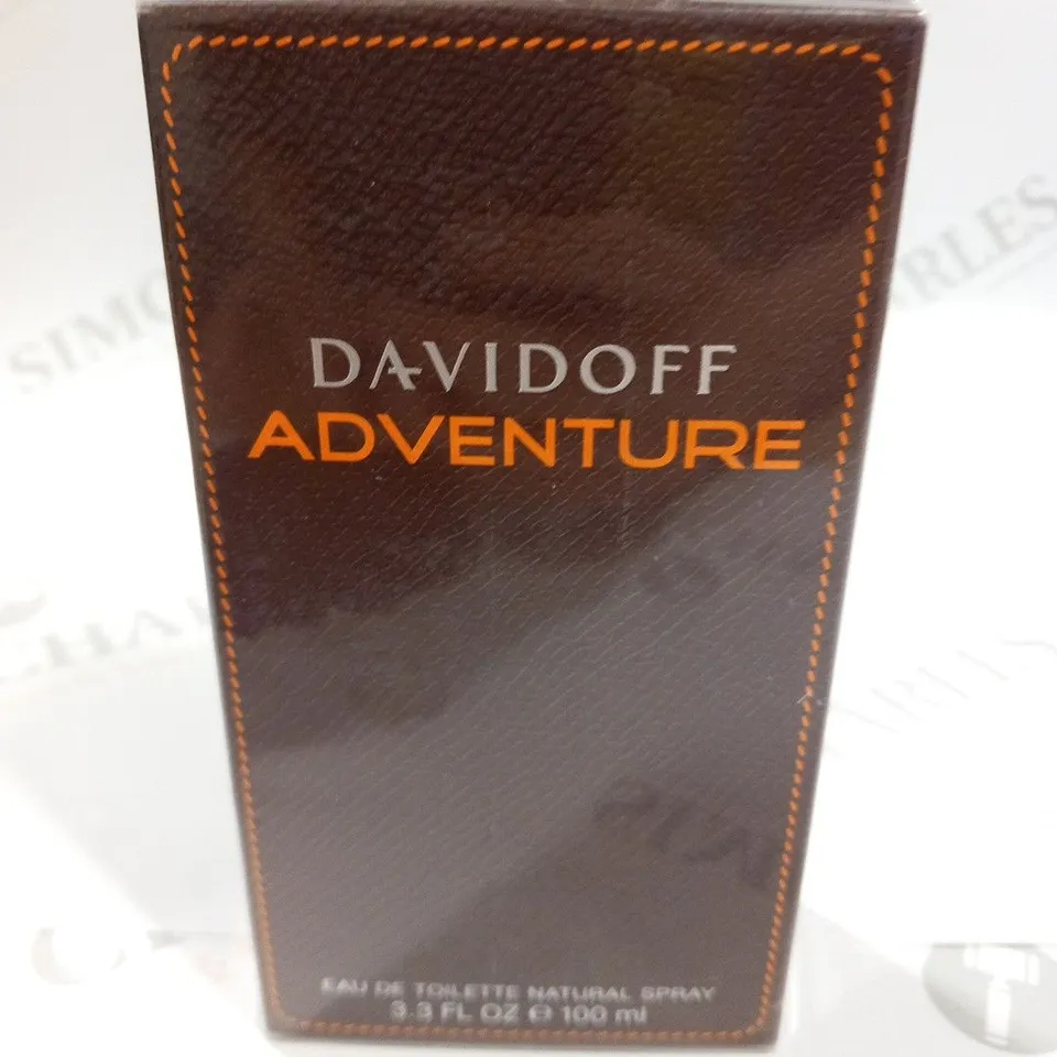 BOXED AND SEALED DAVIDOFF ADVENTURE EAU DE TOILETTE 100ML