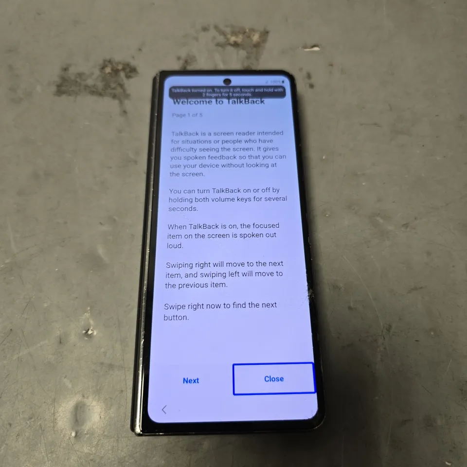 SAMSUNG GALAXY FOLD - MODEL UNSPECIFIED 