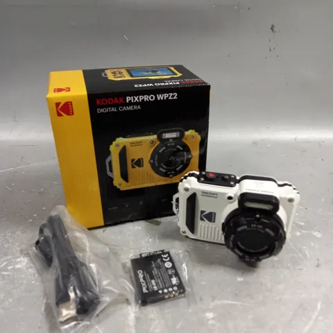 BOXED KODAK PIXPRO WPZ2 WATERPROOF DIGITAL CAMERA
