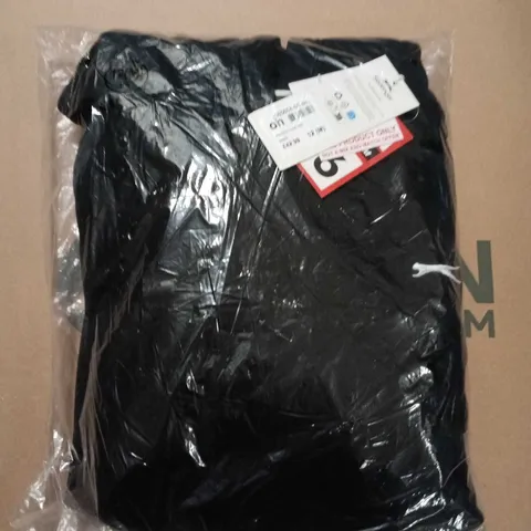 BAGGED SLAZENGER OTH HOODIE IN BLACK - SIZE 12 (M)