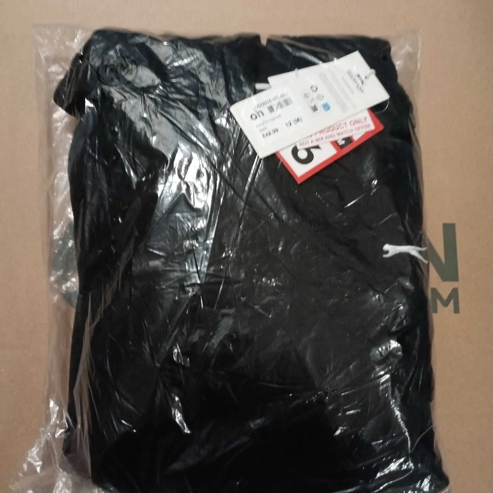 BAGGED SLAZENGER OTH HOODIE IN BLACK - SIZE 12 (M)