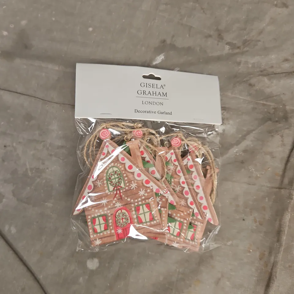 6 X PACKS OF GISELA GRAHAM DECORATIVE GARLANDS - 4 GARLANDS PER PACK 