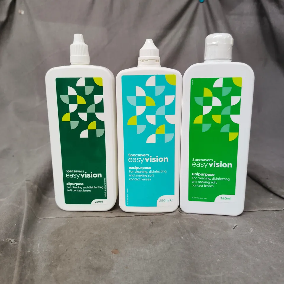 APPROXIMATELY 20 ASSORTED CONTACT LENS SOLUTION PRODUCTS - COLLECTION ONLY 