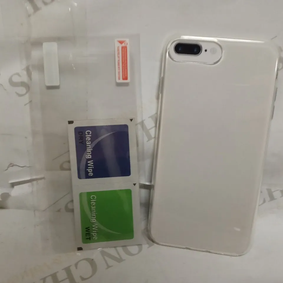 BOX OF APPROX 10 CASE IT ITEMS INCLUDING SCREEN PROTECTOR AND PHONE CASE