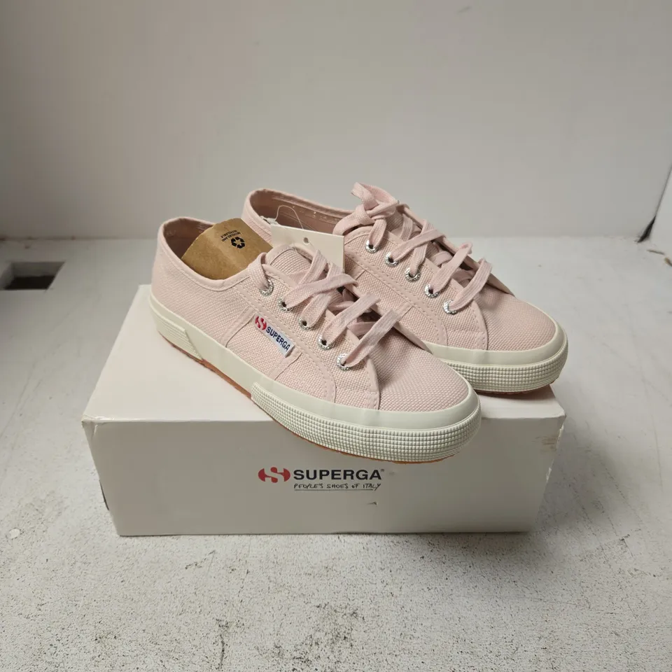 SUPERGA 2750-COTU CLASSIC PINK TRAINERS – UK 3.5 