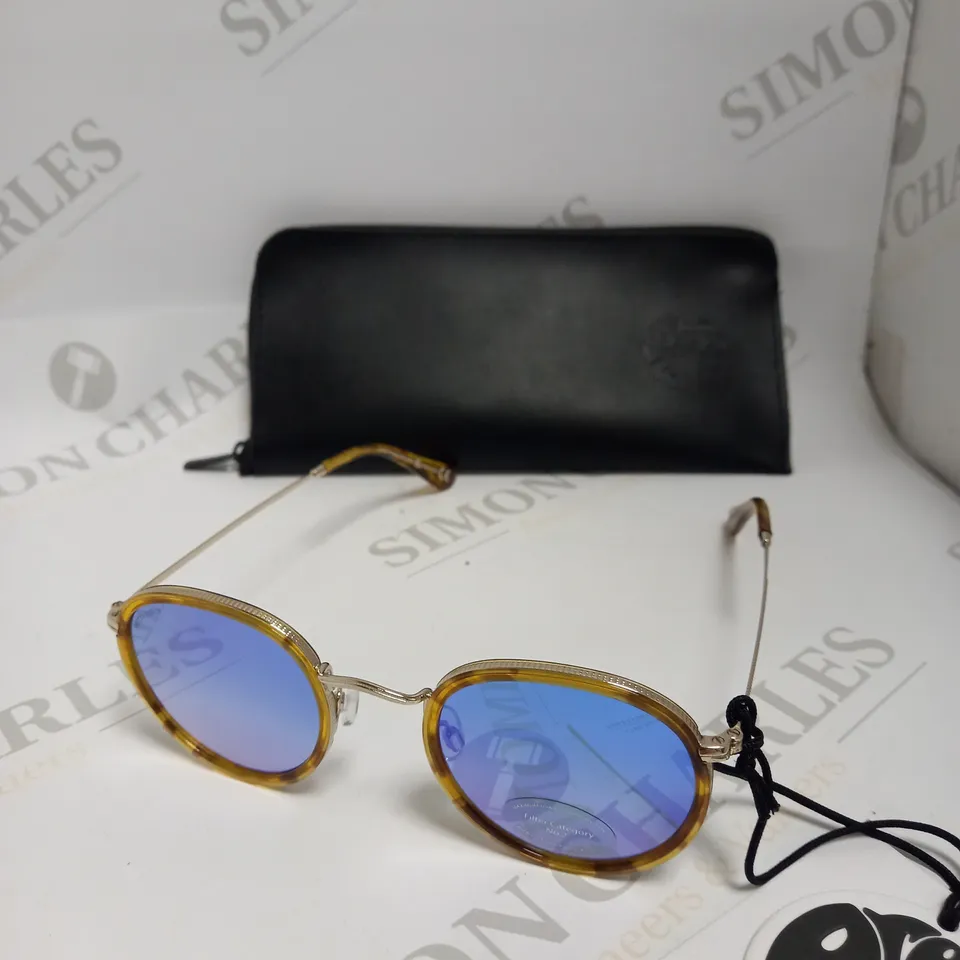 PRETTY GREEN ACETATE ROUND COMBO SUNGLASSES 