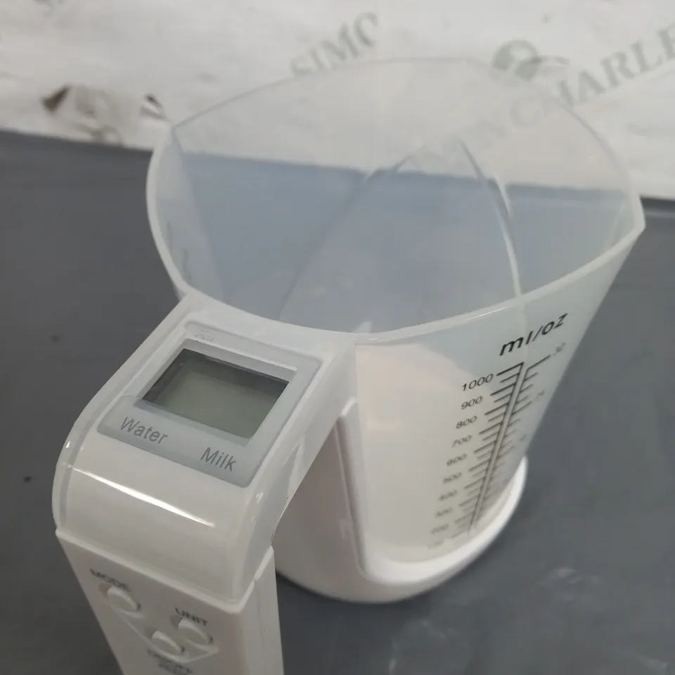 COOK'S ESSENTIALS 1 LITRE MEASURING BOWL SCALES