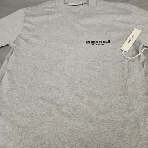 ESSENTIALS FEAR OF GOD CASUAL TEE - SIZE SMALL