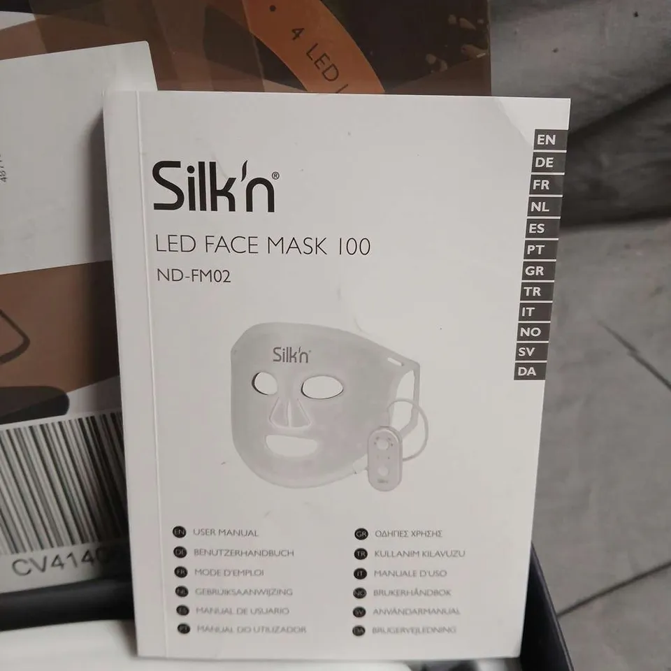 SILK'N LED FACE MASK 100 (ND-FM02) – BOXED WITH MANUAL