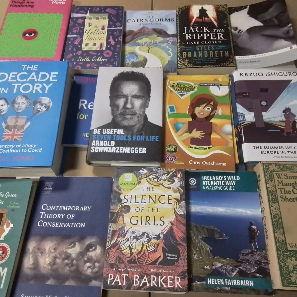LARGE QUANTITY OF ASSORTED BOOKS TO INCLUDE MAURICE KEEN MEDIEVAL EUROPE, CONQUERING THE IMPOSSIBLE, DON WINSLOW THE POWER OF THE DOG AND VARIOUS CHILDREN'S BOOKS