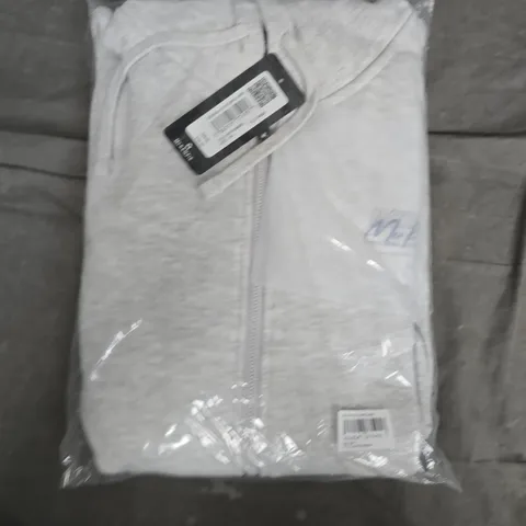 BAGGED MCKENZIE GREY ZIP HOODIE – SIZE UK LARGE (LGE) – NEW WITH TAGS