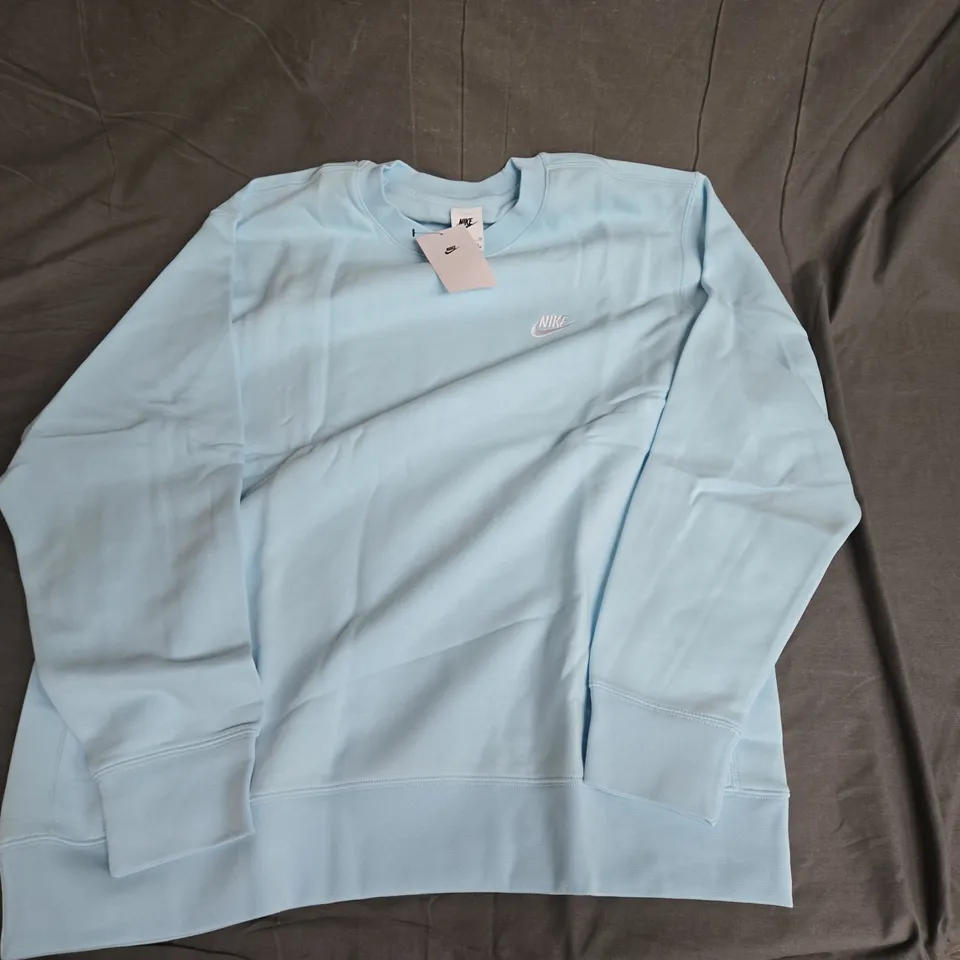 NIKE XL SKY BLUE SWEATSHIRT 