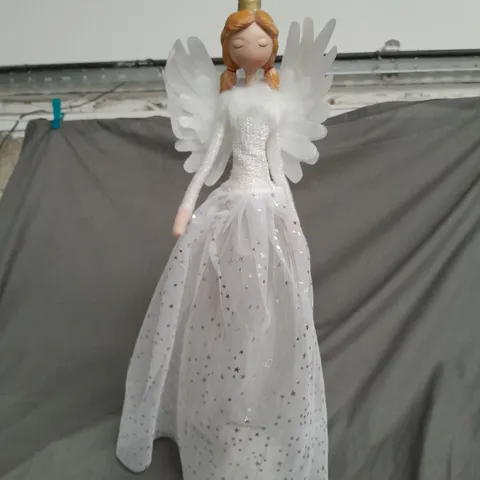 BOXED 50CM BATTERY OPERATED WHITE ANGEL