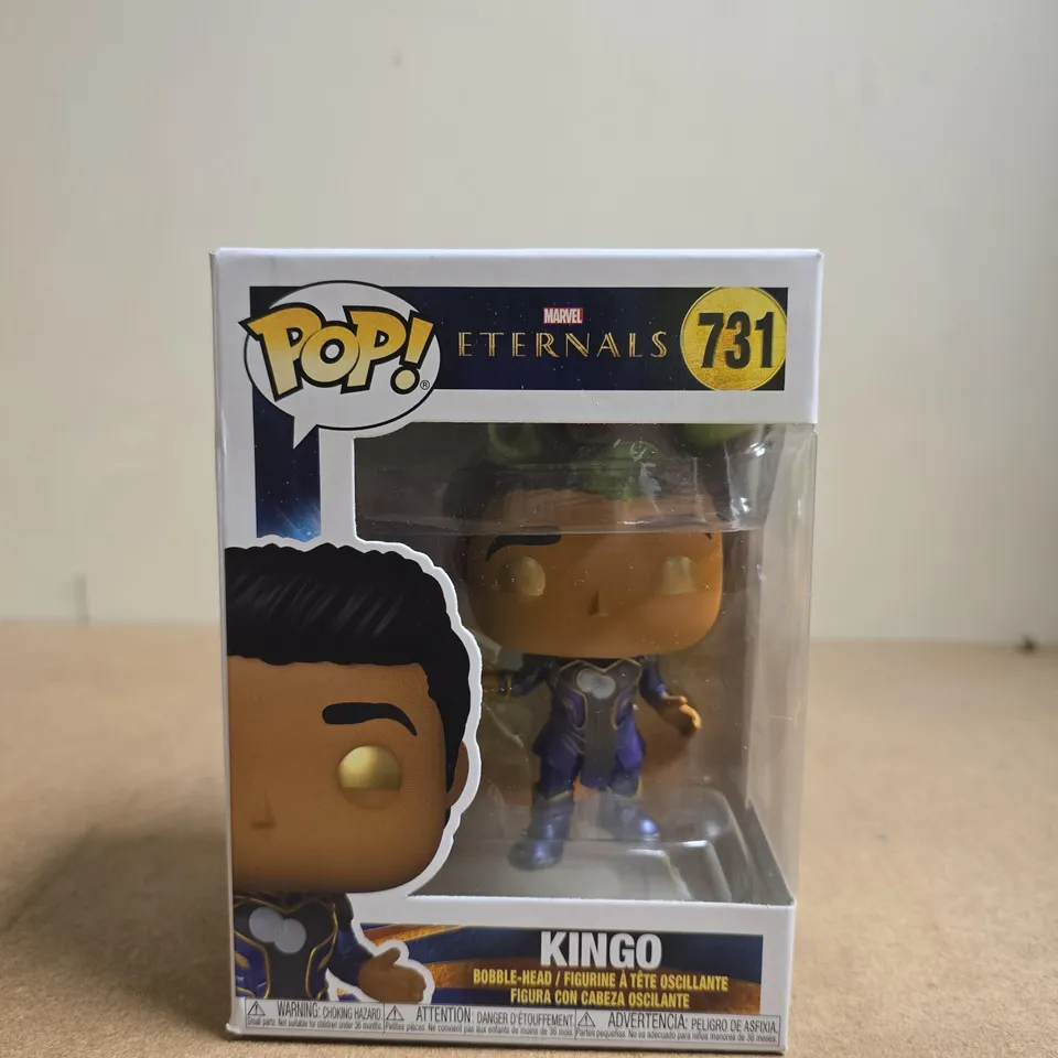 FUNKO POP! MARVEL ETERNALS – KINGO VINYL FIGURE (NO. 731) – BOXED
