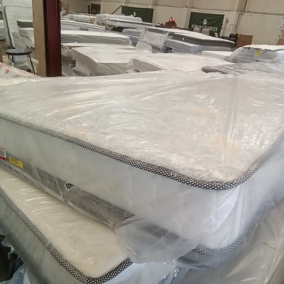 QUALITY BAGGED CALTHORPE PILLOW TOP POCKET SPRUNG KING SIZE 5' MATTRESS