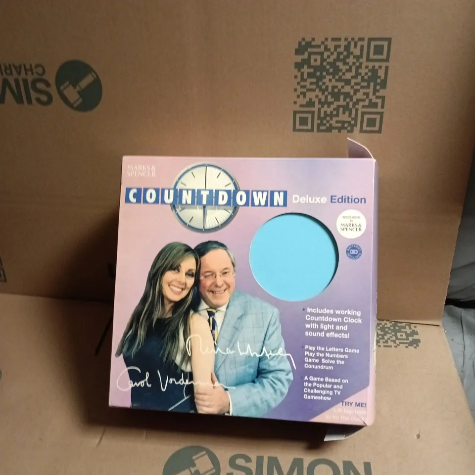 COUNTDOWN DELUXE EDITION BOARD GAME – BOXED (MARKS & SPENCER)