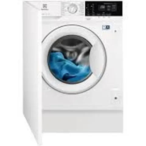 ELECTROLUX INTEGRATED WASHING MACHINE 7KG 1200RPM WHITE MODEL E772F402BI