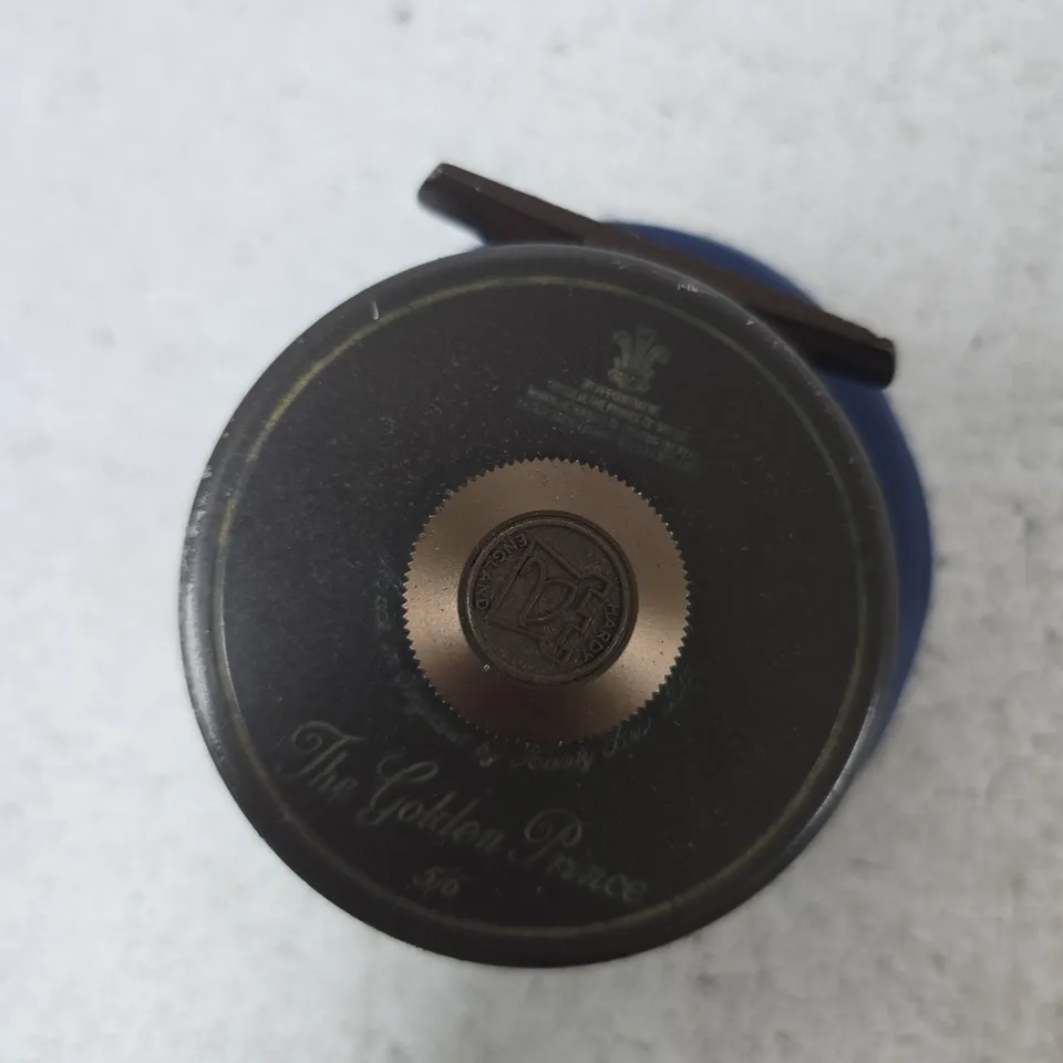 HOUSE OF HARDY THE GOLDEN PRINCE FISHING REEL – BLUE CASE