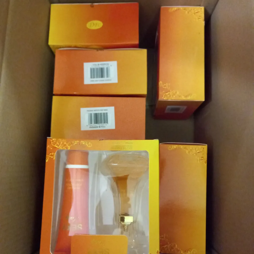 BOX OF 9 "SEXY LADY" EAU DE PARFUM 100ML AND PERFUMED BODY LOTION 90ML SET