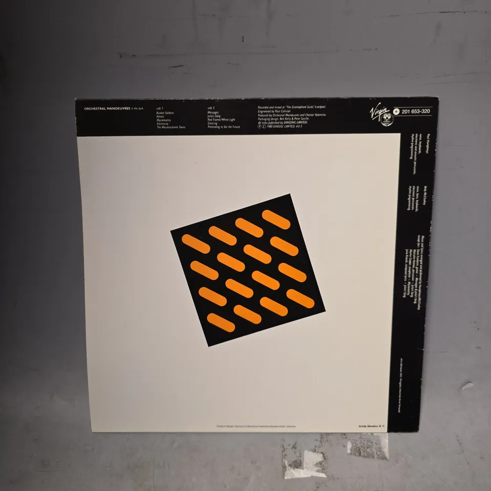 ORCHESTRAL MANOEUVRES IN THE DARK VINYL