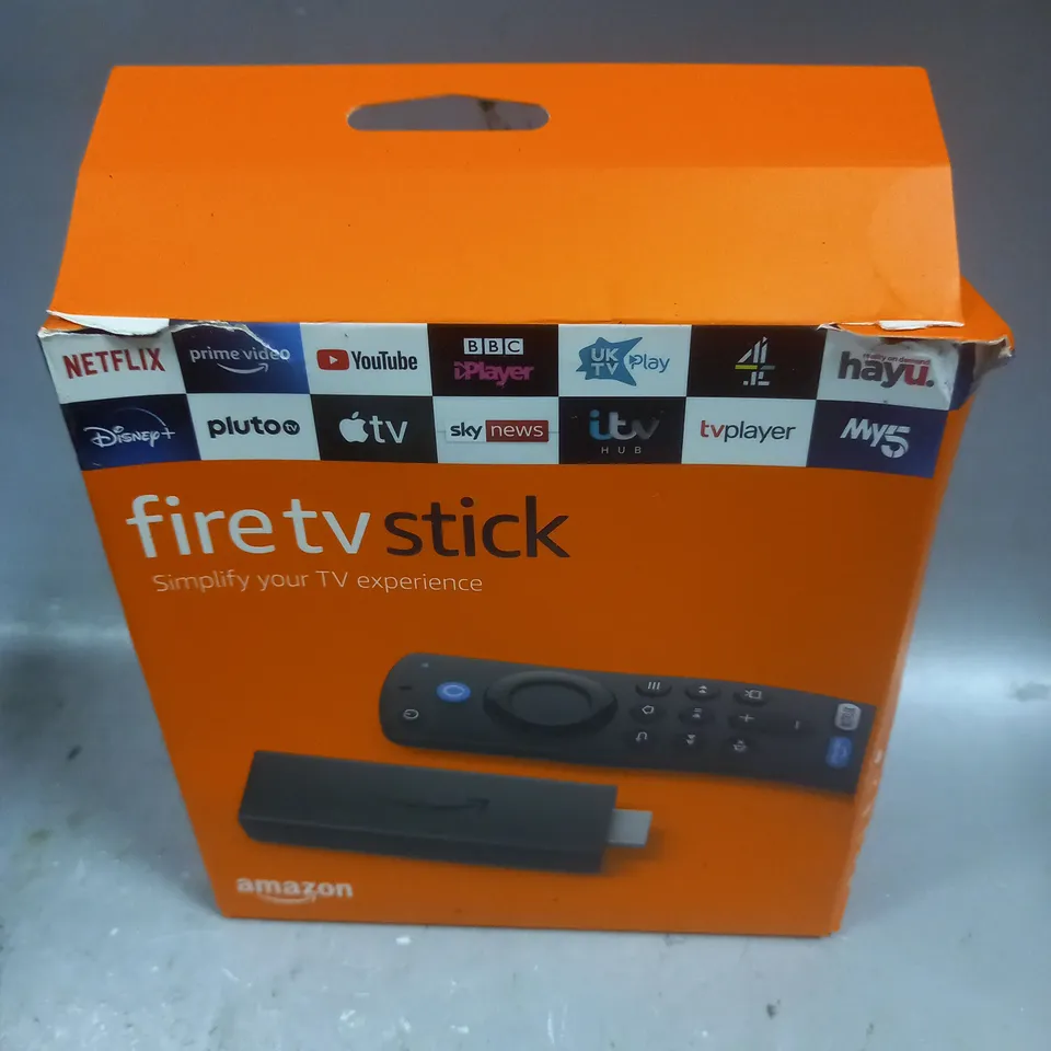 BOXED AMAZON FIRE TV STICK