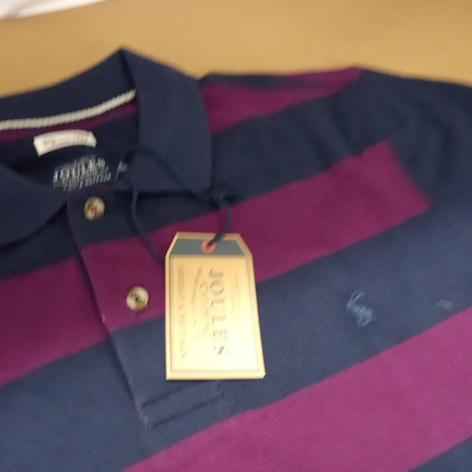 JOULES CLASSIC FIT POLO SHIRT - M