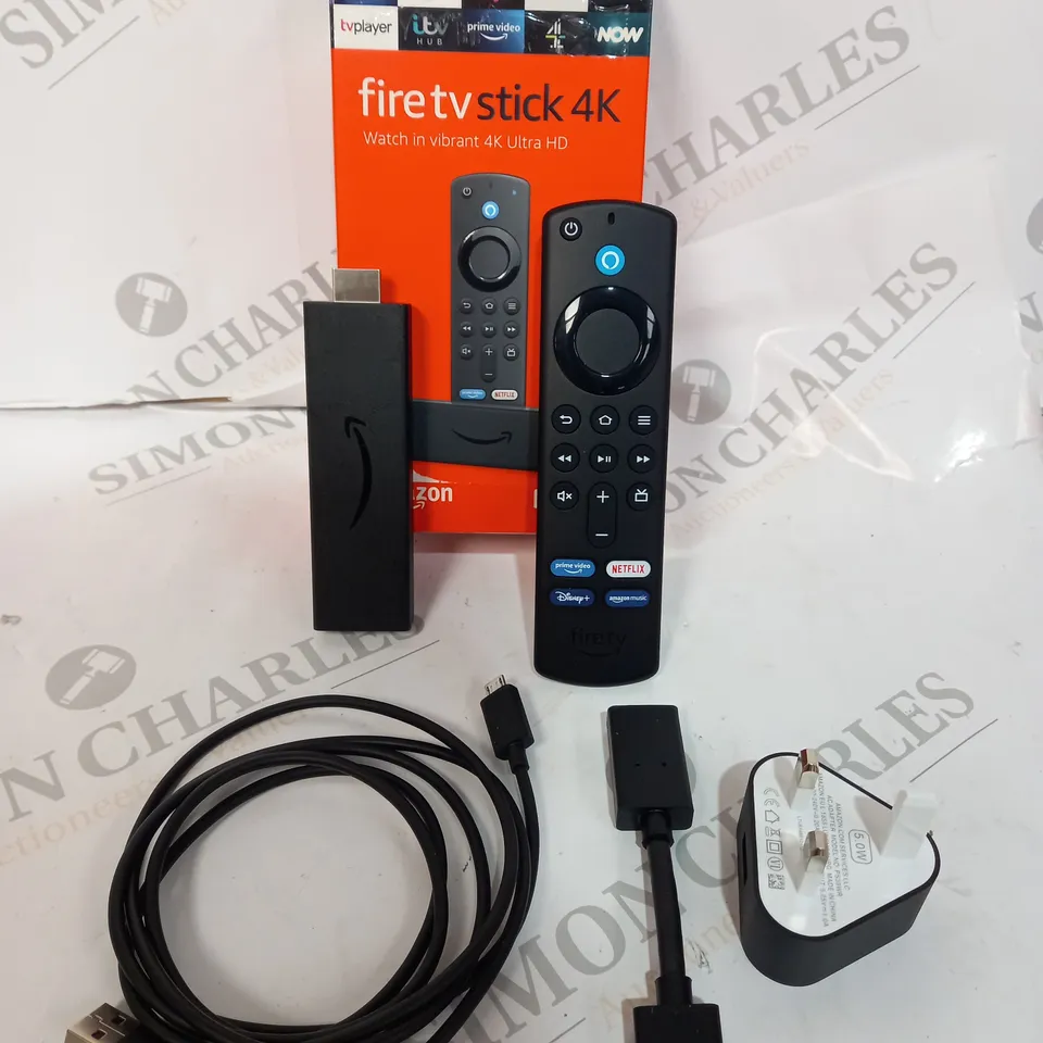 AMAZON FIRE TV STICK 4K BLACK 