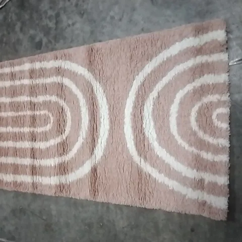 HARLAN PINK AREA RUG APPROXIMATELY 150X80CM