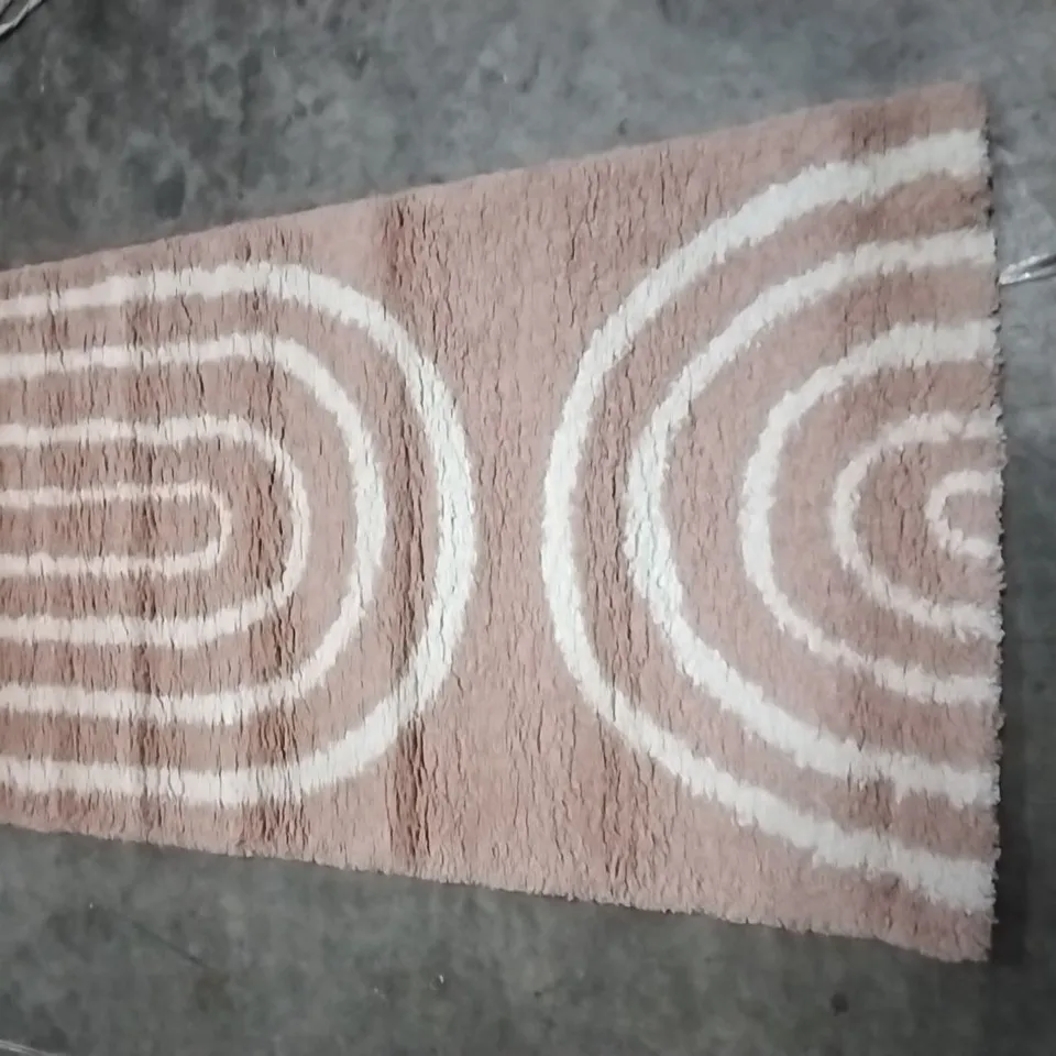 HARLAN PINK AREA RUG APPROXIMATELY 150X80CM