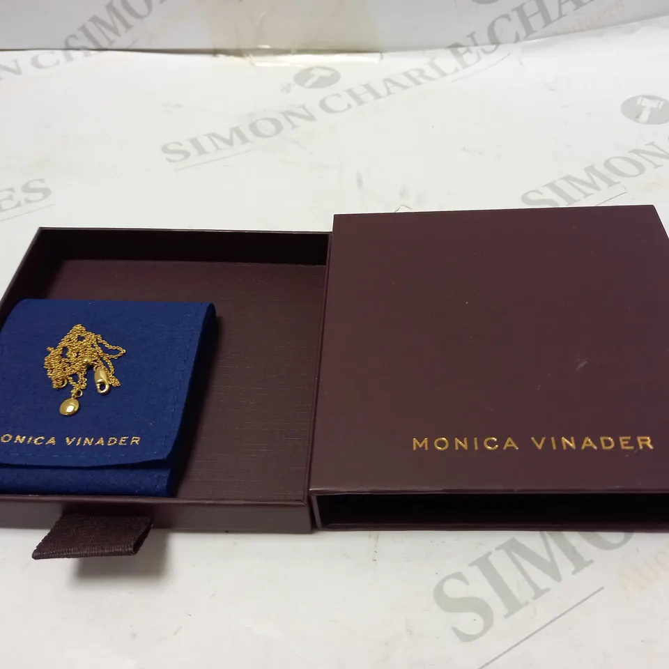 MONICA VINADER GOLD NECKLACE 