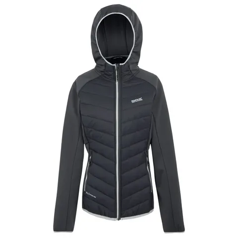 BRAND NEW REGATTA WOMEN'S ANDRESON VIII HYBRID JACKET IN SEAL GREY SIZE 10