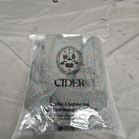 BAGGED CIDER WIDE LEG TROUSERS - SIZE M