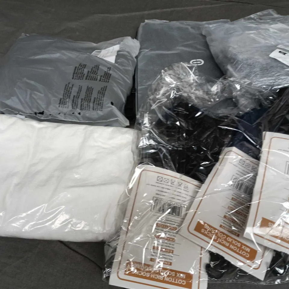 APPROXIMATELY 25 ASSORTED CLOTHING AND FASHION PRODUCTS IN VARIOUS STYLES AND SIZES - COLLECTION ONLY