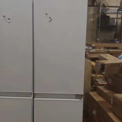 LOGIK LIFF7024 INTEGRATED 70/30 FRIDGE FREEZER - SLIDING HINGE