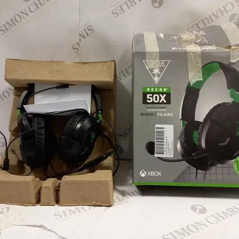 TURTLE BEACH RECON 50X WIRED GAMING HEADSET DESIGNED FOR XBOX
