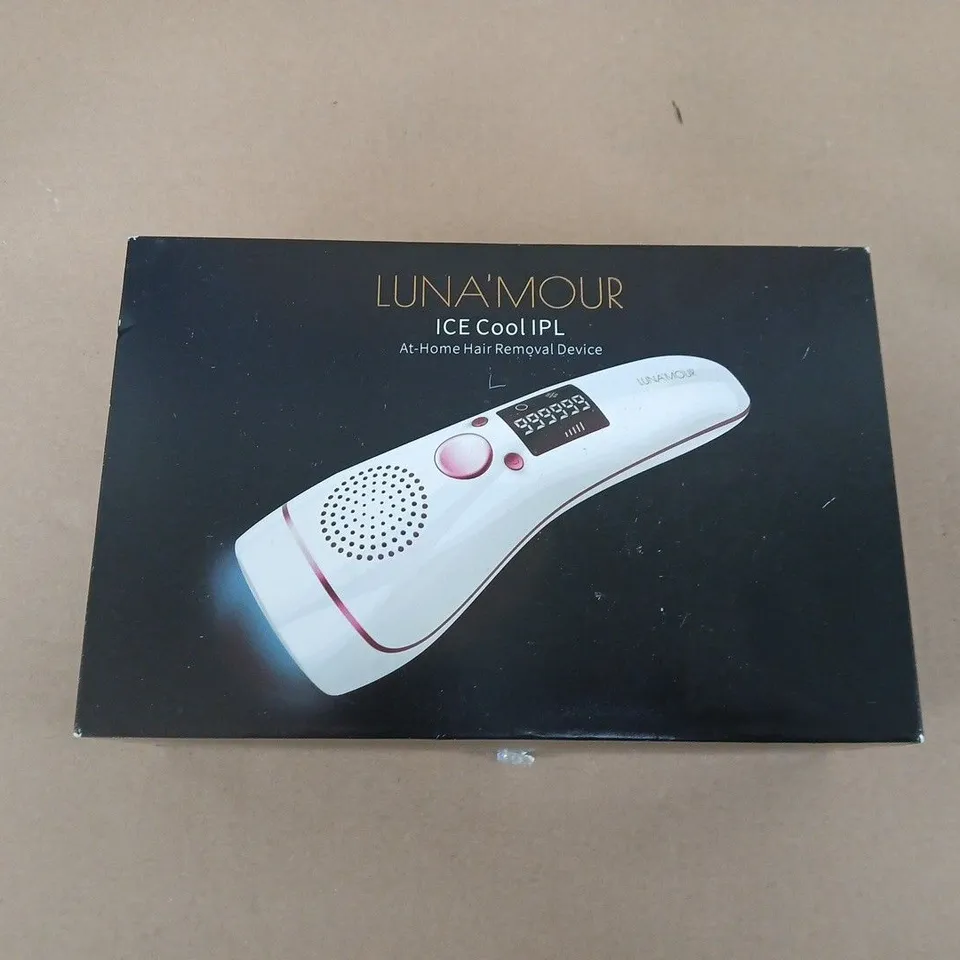 LUNA'MOUR ICE COOL IPL AT-HOME HAIR REMOVAL DEVICE – BOXED