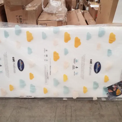 BAGGED SAFE NIGHTS ESSENTIALS COT BED MATTRESS