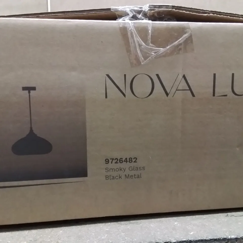 BOXED 1-LIGHT SINGLE PENDANT 