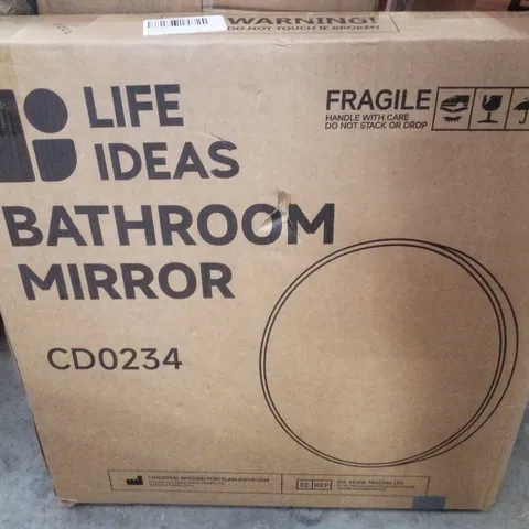 BOXED LIFE IDEAS BATHROOM MIRROR