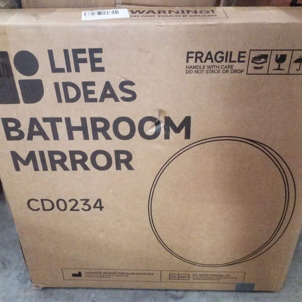 BOXED LIFE IDEAS BATHROOM MIRROR