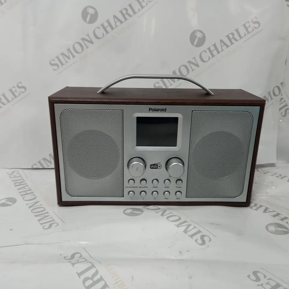 BOXED POLAROID BLUETOOTH DAB+ /FM RADIO