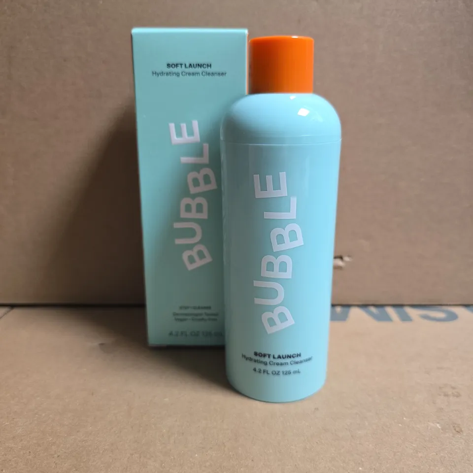 BUBBLE SOFT LAUNCH HYDRATING CREAM CLEANSER – 125 ML