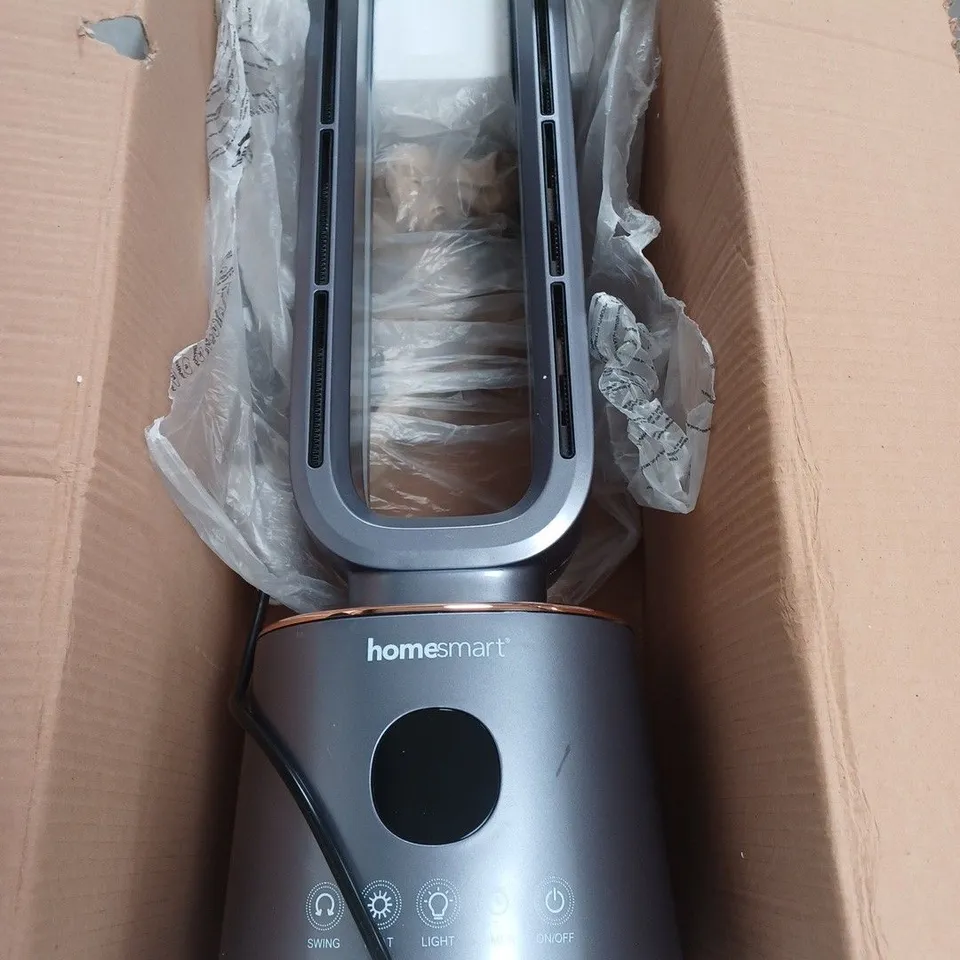 BOXED HOME SMART BLADELESS TOWER FAN 