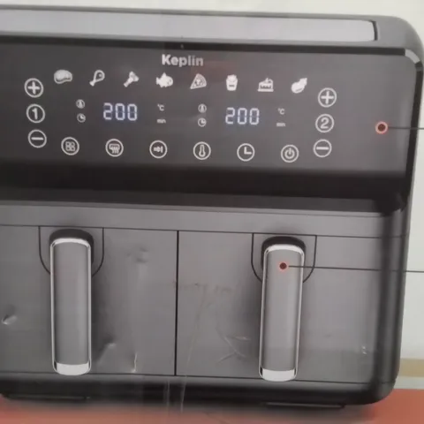 BOXED KEPLIN 9 LITRE DUAL DRAWER AIRFRYER