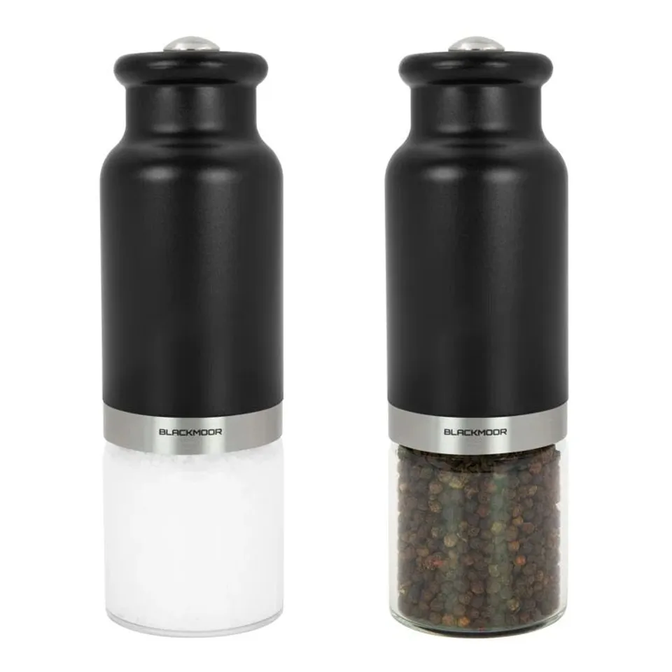 BOXED BATTERY POWERED PEPPER MILL (SET OF 2)