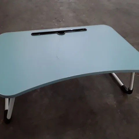 BOXED LAPTOP BED TRAY - LIGHT BLUE